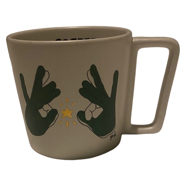 Starbucks | Dining | Starbucks Mug Asl American Sign Language Coffee Brings  Us Together 29 Cup 12oz | Poshmark
